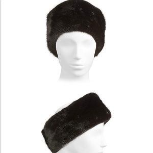 Mink headband